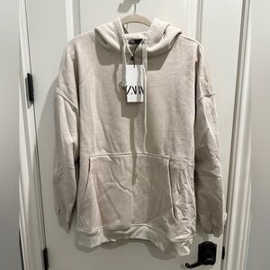 Zara Oversized Hoodie Sweatshirt